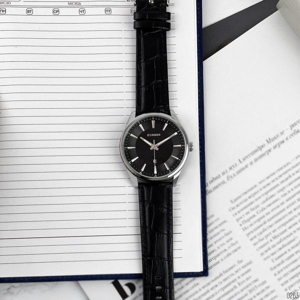 Curren 8365 Silver-Black 1008-0263 фото