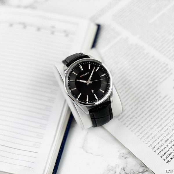 Curren 8365 Silver-Black 1008-0263 фото