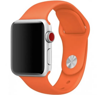 Ремешок Uplix Sport Band для Apple Watch 42 (10 series) | 41 | 40 | 38 mm OEM, Orange 1999317756 фото