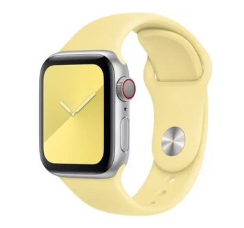 Ремешок Uplix Sport Band для Apple Watch 42 (10 series) | 41 | 40 | 38 mm OEM, Lemon Yellow  1999345236 фото