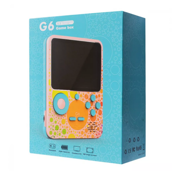 Портативна ігрова консоль G6 3.5 дюйма 6000mAh, Blue  42831B фото