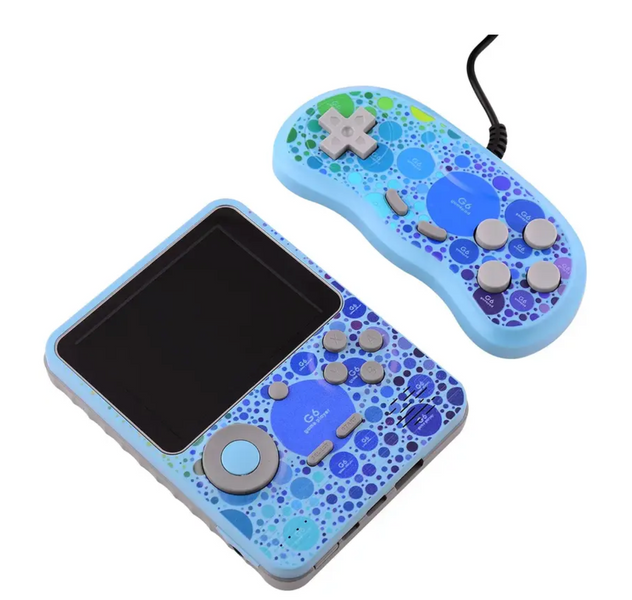 Портативна ігрова консоль G6 3.5 дюйма 6000mAh, Blue  42831B фото