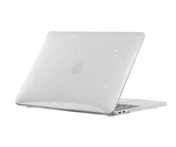 Чехол накладка на MacBook Air 13 (2018 - 2020 | M1 | A1932 | A2337) с блестками Прозрачный 1997327951 фото