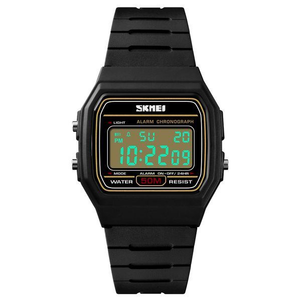 Skmei 1412BKGD Black-Gold 1080-1404 фото