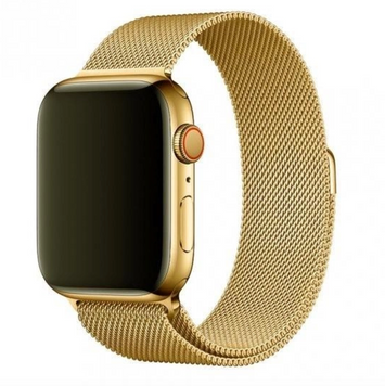 Ремешок BPNK Milanese Loop Yellow Gold для Apple Watch 45mm | 44mm | 42mm 2011855666 фото
