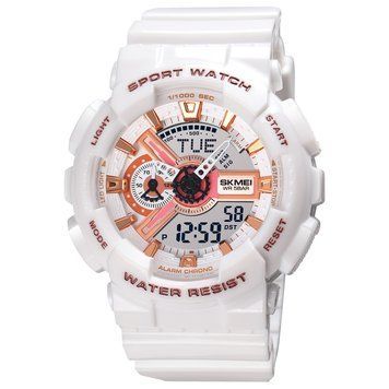 Skmei 1834WT White-Gold 1080-0988 фото