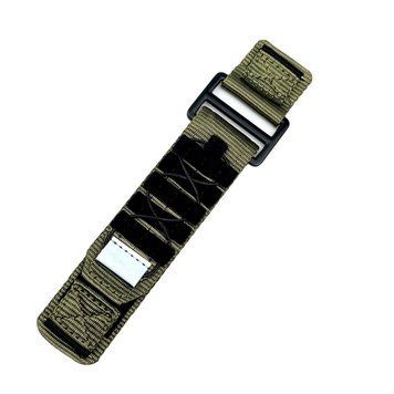 Ремінець для годинника Nylon Pro Army Green 22 мм 1051-1246 фото