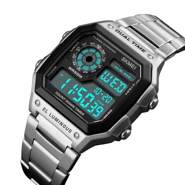 Skmei 1335SI Silver 1080-1101 фото