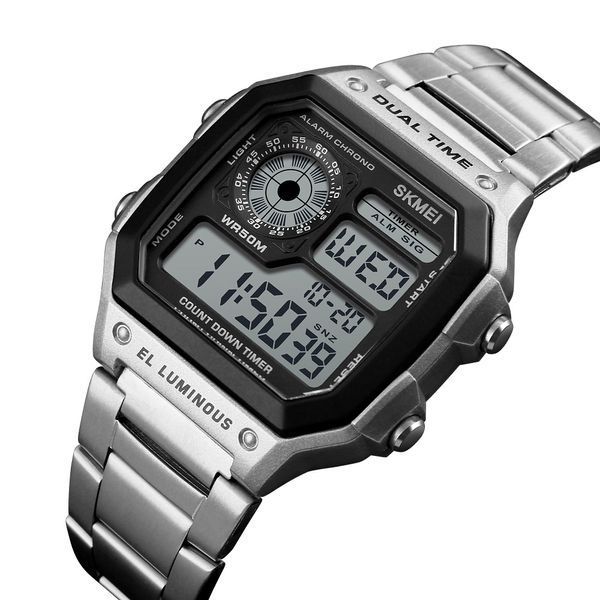 Skmei 1335SI Silver 1080-1101 фото