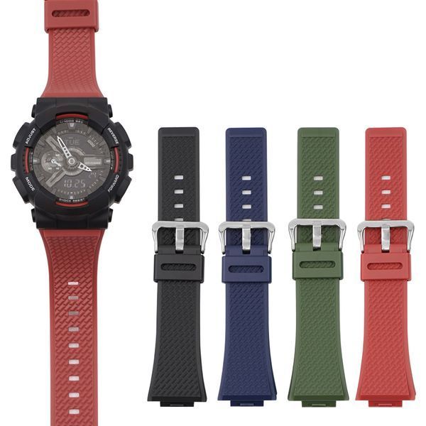 Ремінець для Casio G-Shock GA-100/110 Black BK 1051-1096 фото