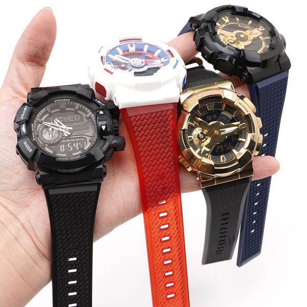 Ремінець для Casio G-Shock GA-100/110 Black BK 1051-1096 фото
