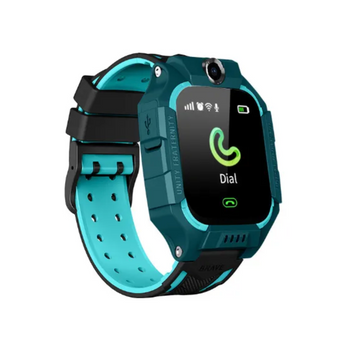 Детские водонепроницаемые умные часы с GPS трекером SMART BABY Q19+, Blue Q19B фото