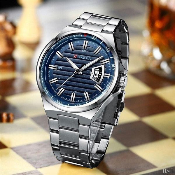 Curren 8375 Silver-Blue 1008-0240 фото