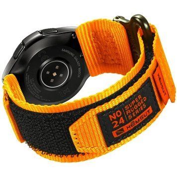 Ремінець для годинника Hemsut HGA121 Super Strong Nylon Orange 22 mm 1051-1270 фото