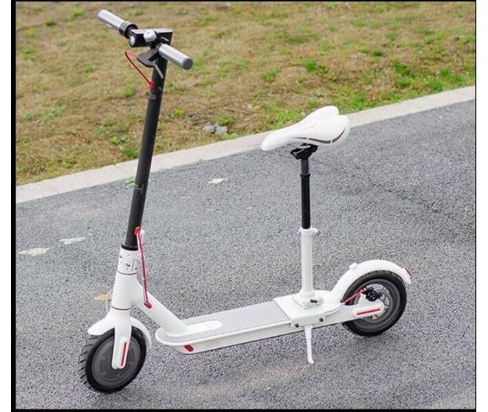 Сиденье для самоката Xiaomi MiJia Electric Scooter М365 / 1S, Белое 1489341877 фото