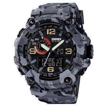 Skmei 1520CMGY Gray Camo. 1080-0806 фото