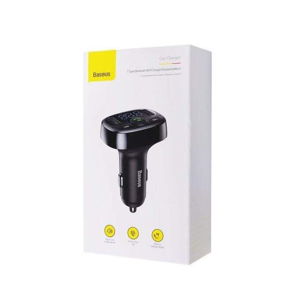 АЗП Baseus FM Launcher S-09 Standart Edition 2.4A 2USB CCMT000001 фото