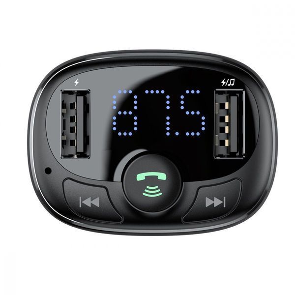 АЗП Baseus FM Launcher S-09 Standart Edition 2.4A 2USB CCMT000001 фото