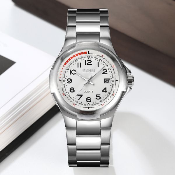 Skmei 9320SIWT Silver-White 1080-2946 фото