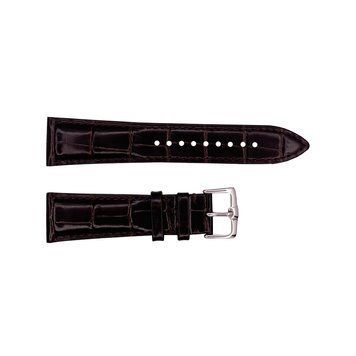 Шкіряний ремінець Premium 22х18 мм. Brown 1051-0630 фото