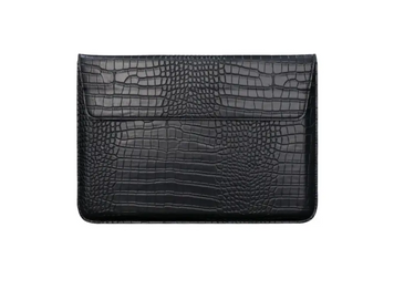 Чехол-конверт-подставка CROCODILE PU для Apple MacBook 13,3", Черный 00-11119843_13 фото