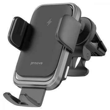 Автомобільний тримач з Бездротовим ЗП Proove Nitro Charge 15W WHNC15002001 фото