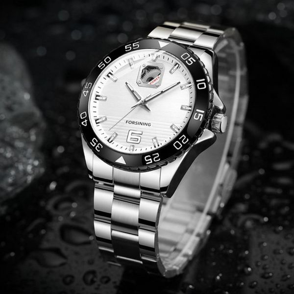 Forsining 8200 Silver-Black-White 1059-0144 фото