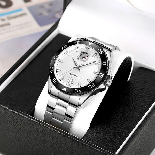 Forsining 8200 Silver-Black-White 1059-0144 фото