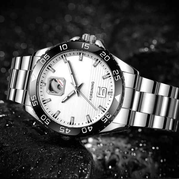 Forsining 8200 Silver-Black-White 1059-0144 фото