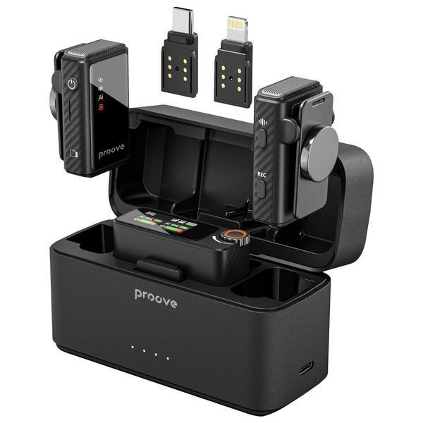 Бездротовий петличний мікрофон Proove Forum Pro black 680770001 фото