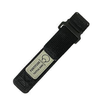 Ремінець для годинника Nylon Black 22 мм 1051-1239 фото