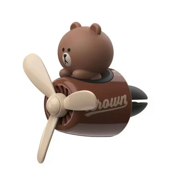 Мішка пілот ароматизатор автомобільний HACO Pilot Brown Bear AA09 фото
