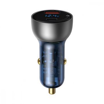 АЗП Baseus Particular Digital Display PPS Dual Quick Charger 65W USB + Type-C CCKX-C0A фото