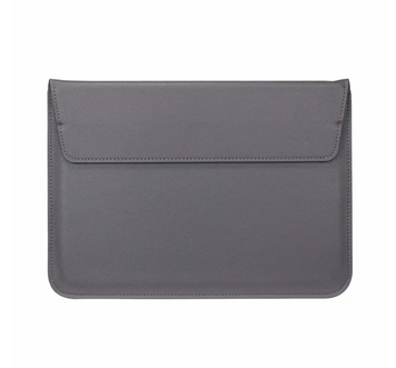 Чехол-конверт-подставка Leather PU для MacBook 13.3" Серый 00-11119843_11 фото