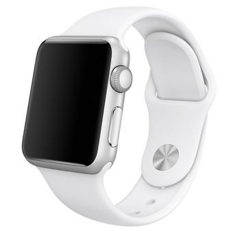 Ремінець Uplix Sport Band для Apple Watch 42 (10 series) | 41 | 40 | 38 mm OEM, White 1999171001 фото