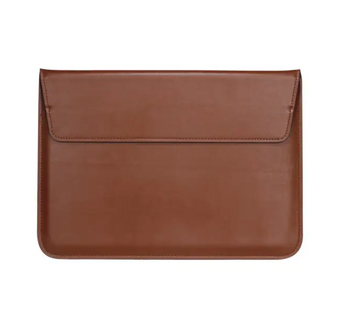 Чехол-конверт-подставка Leather PU для MacBook 13.3" Коричневый 00-11119843_11 фото