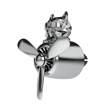 Автомобильный ароматизатор HACO Pilot Bulldog silver AA11 фото