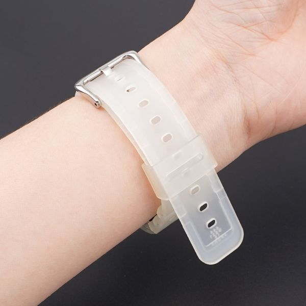 Ремінець для Casio G-Shock GA-2100/2110 Translucent Silver 1051-1151 фото