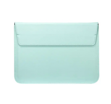 Чехол-конверт-подставка Leather PU для MacBook 13.3" Ментоловый 00-11119843_11 фото