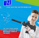 Детский Гель Бластер UZI аккумуляторный, стреляет шариками Орбиз + 5 000 Орбиз, Черный мультикам GLEUZIB фото 3