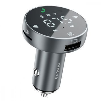 АЗП Proove FM Launcher Sound Sync 30W (PD+QC3.0) Type-C+USB FMSS30110003 фото