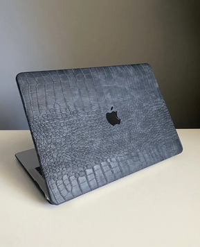 Чохол накладка Uplix шкіряна на MacBook Pro 16" (A2485 / A2780 / A3403 / A3186), Синій Pro16lbll фото